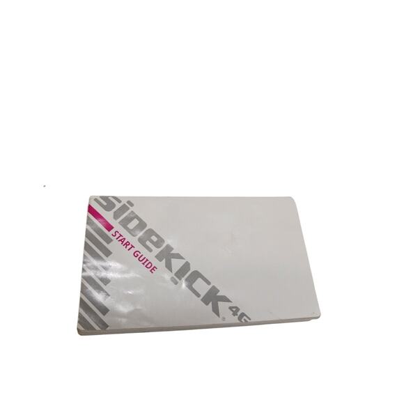 VTNG SIDEKICK T-mobile Cell Phone "START GUIDE BOOKLET" Small COLLECTORS ITEM - Picture 11 of 11